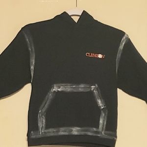 Clemson Boy's Distressed Hoodie - S 5/6 by PLC